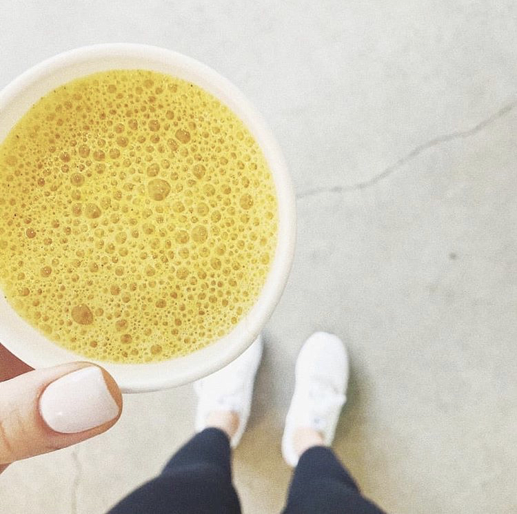 turmeric latte